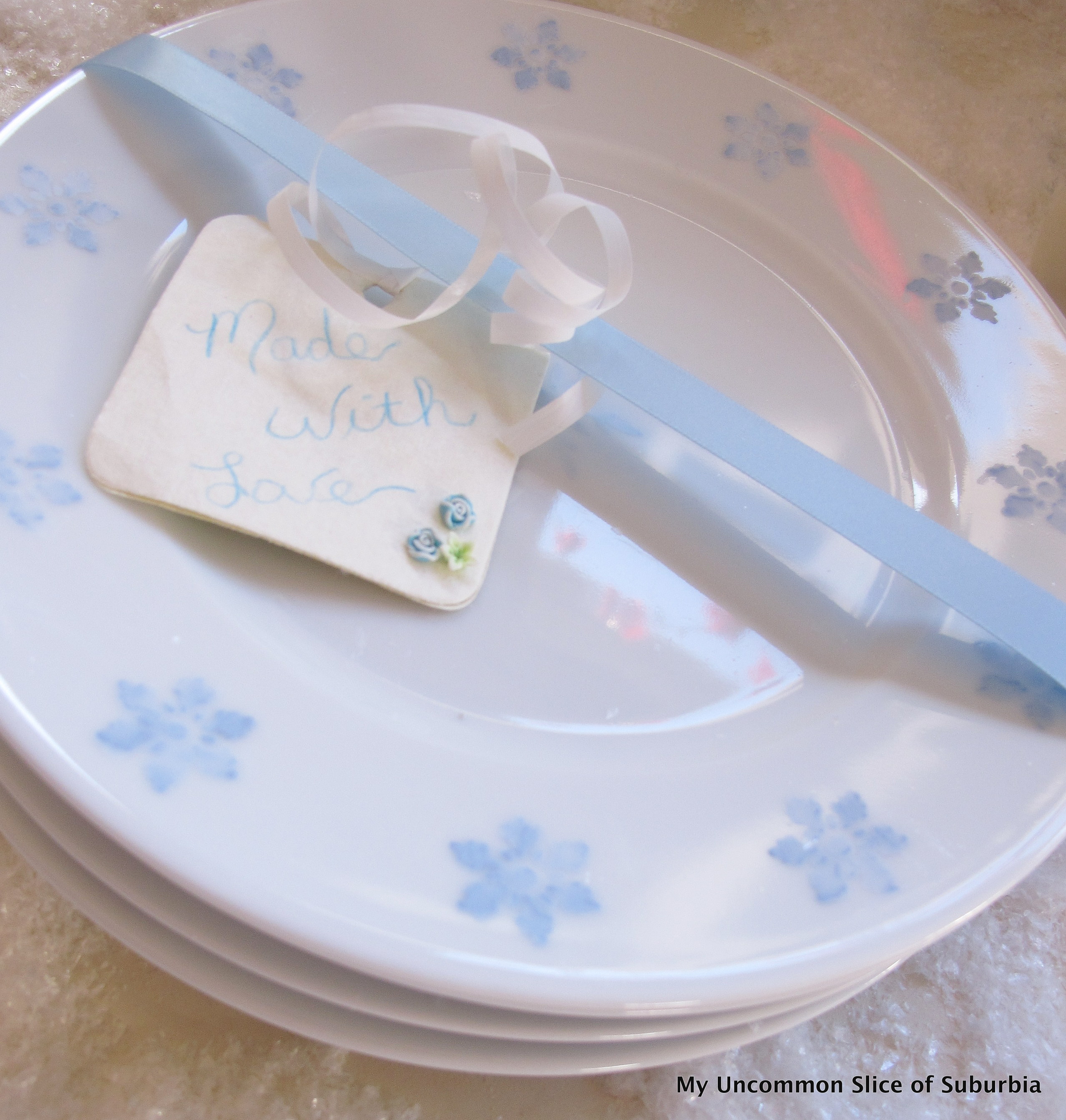 DIY  Painted Plates