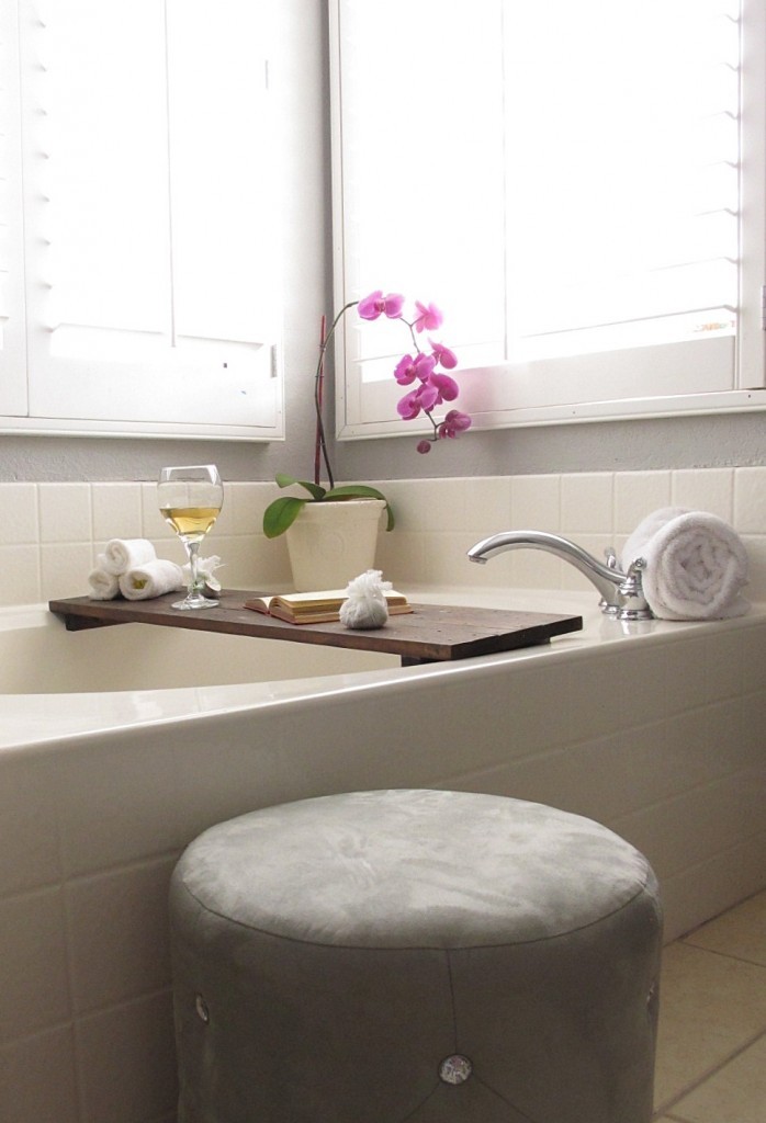 Diy bath shelfmy uncommon slice of suburbia