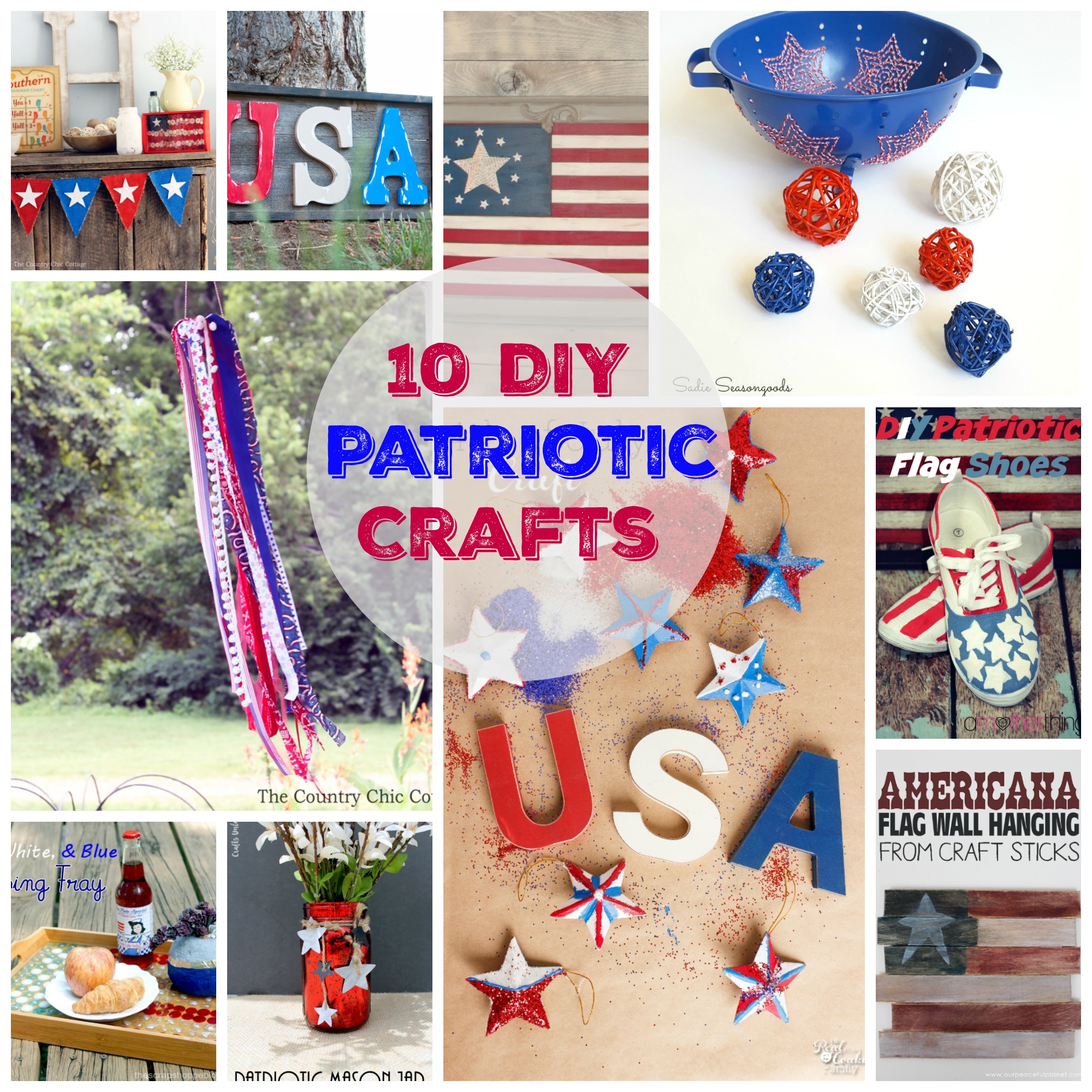 10 Diy Patriotic Crafts My Uncommon Slice Of Suburbia