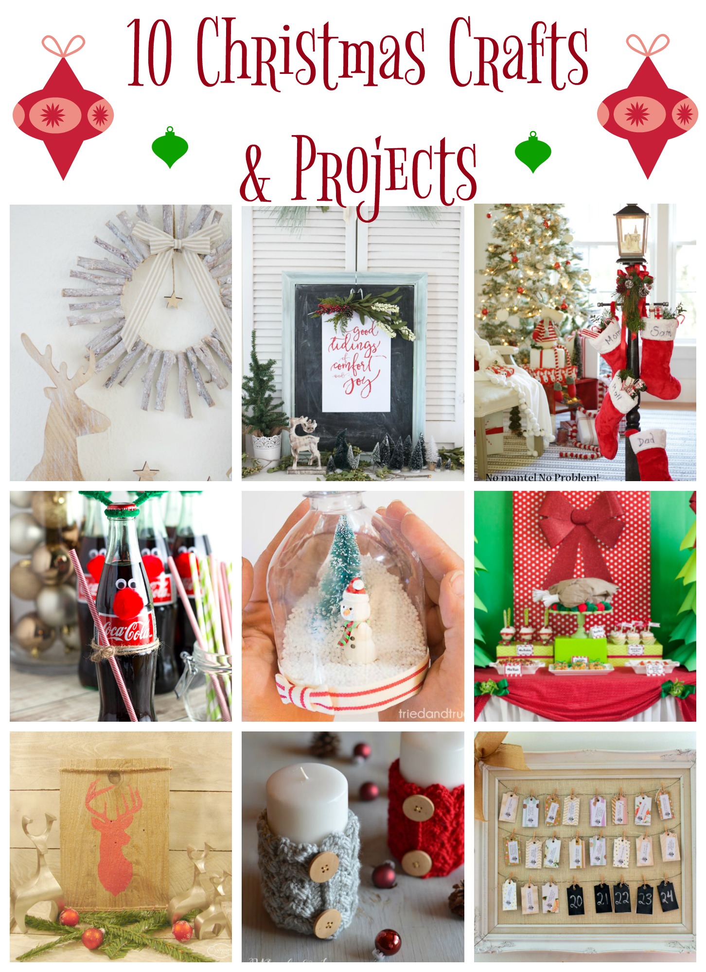 10 Christmas Projects and Crafts - My Uncommon Slice of Suburbia