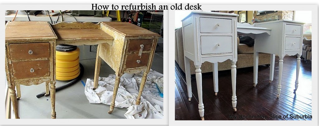 How to refurbish an old desk