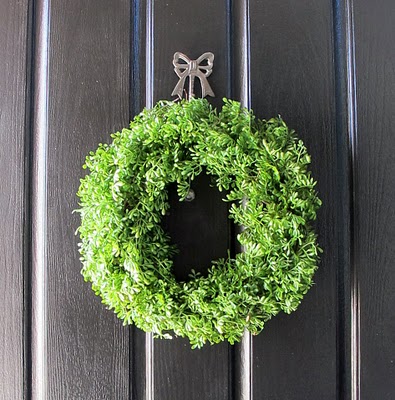 $12 boxwood knockoff wreath