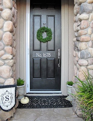 Front Door Reveal and Link Party!