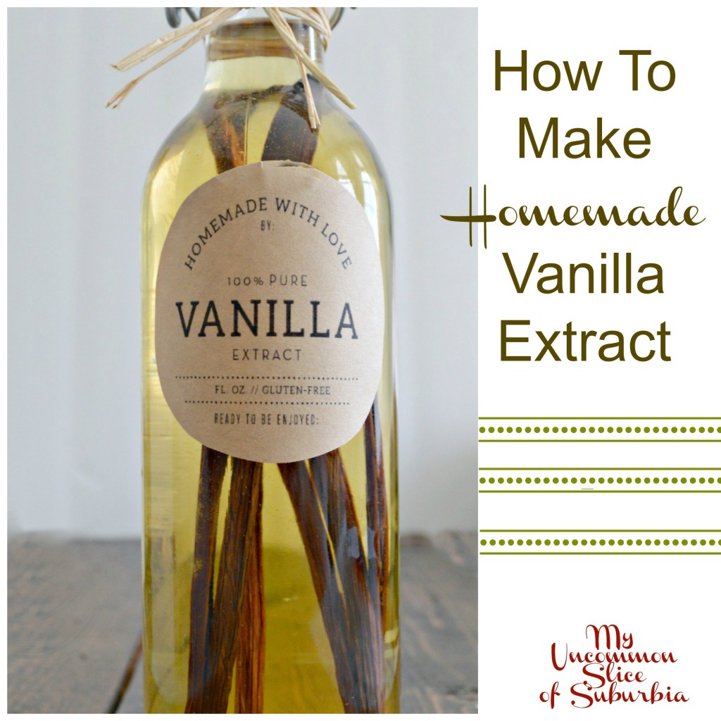 How to Make Homemade Vanilla Extract