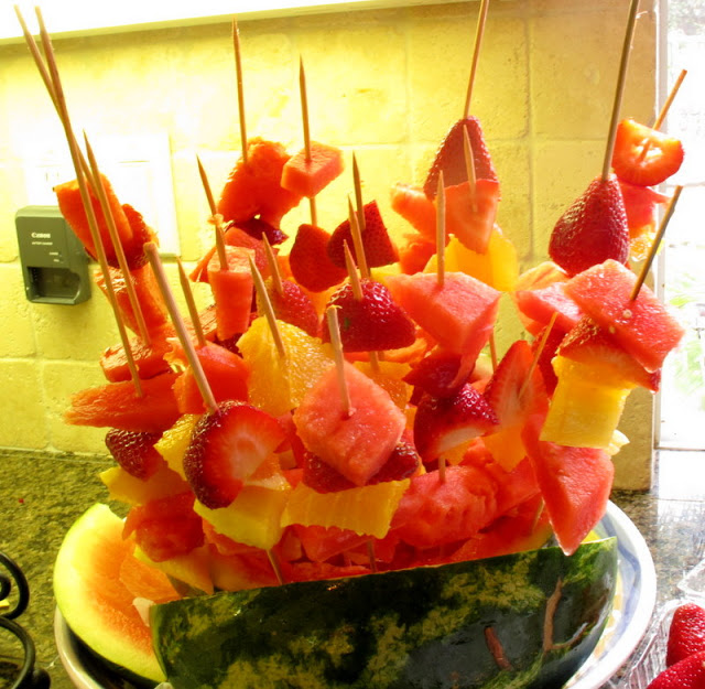 Fruit on a stick - My Uncommon Slice of Suburbia