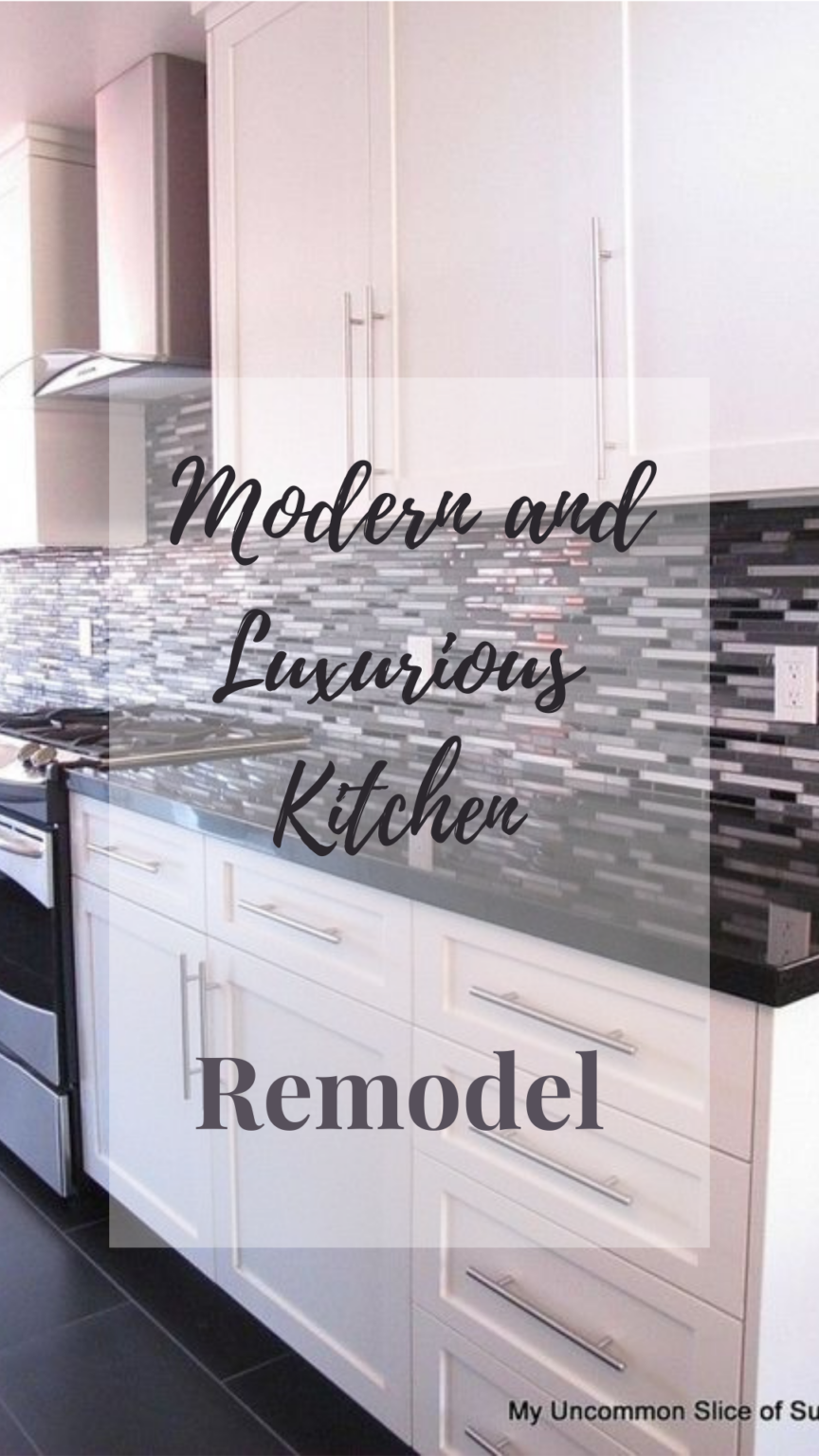 modern kitchen remodel