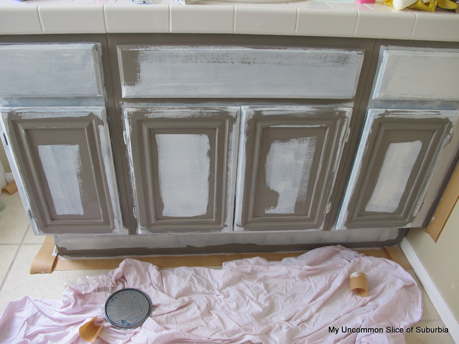 How To Paint Oak Cabinets