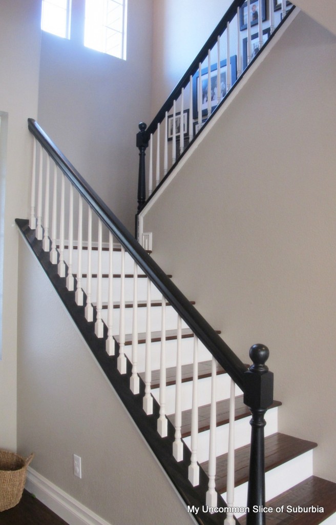 Painted Stair Rails
