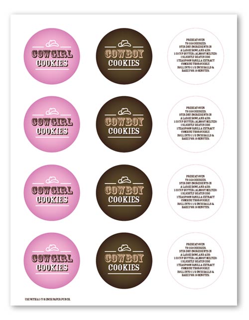 Cookie Jar Labels