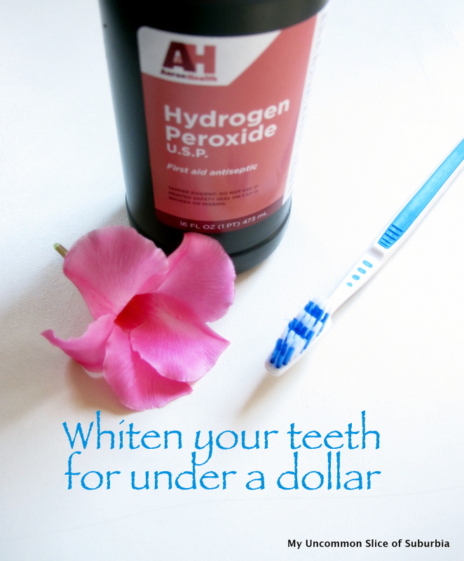 Whiten your teeth for a dollar