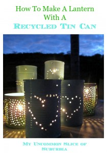 DIY Tin Can Lanterns