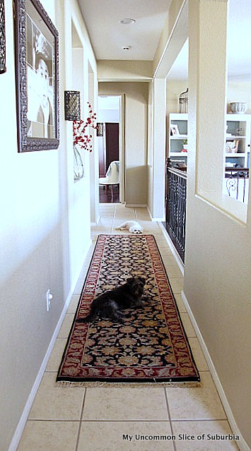 Decorating a long hallway