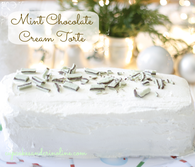 Mint Chocolate Cream Torte 