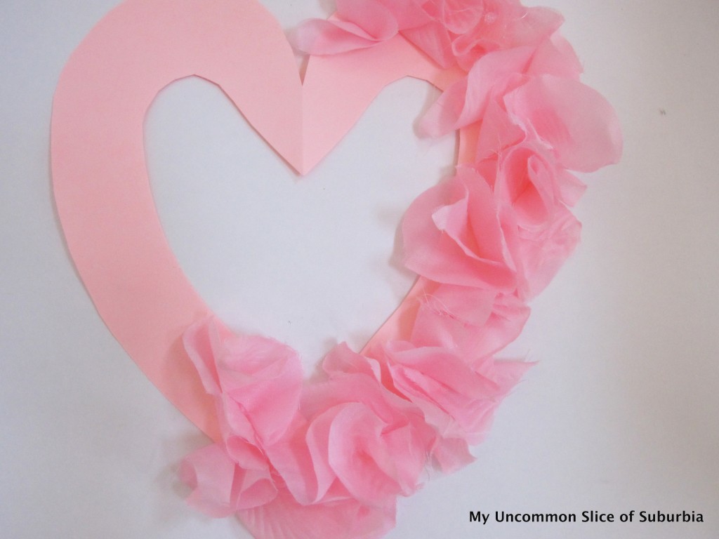 DIY Valentine Wreath