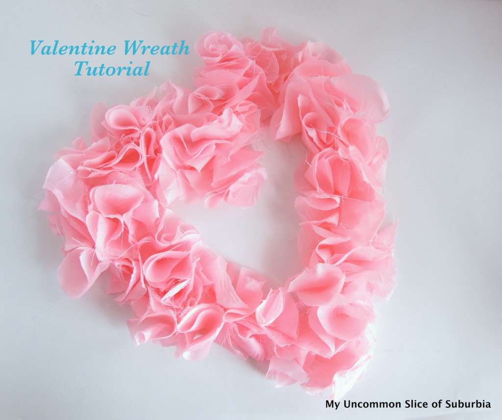 DIY Valentine Wreath