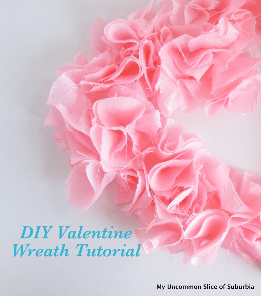 DIY Valentine Wreath