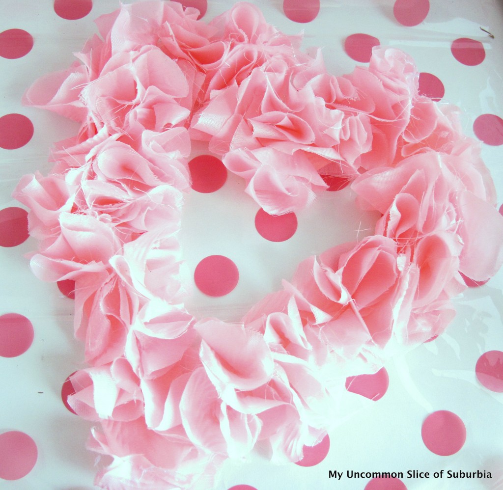 DIY Valentine Wreath