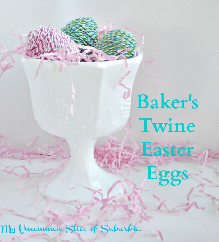 Twine -Wrapped- Plastic- Eggs