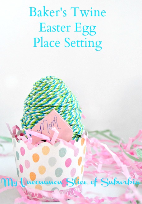 Twine -Wrapped- Plastic- Eggs-for- a -place -setting