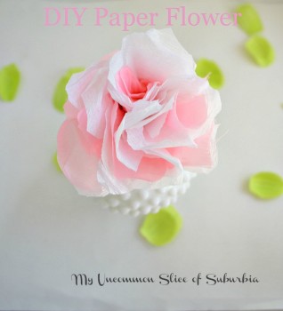 Simple diy paper flowers