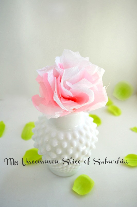 Paper Napkin Flowers~Tutorial~