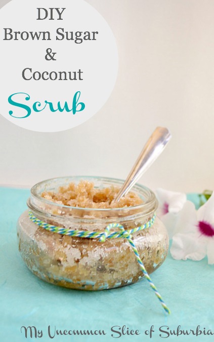 Easy tutorial on how to make a Coconut and Brown sugar scrub