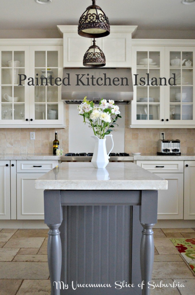 Kitchen Island Painted