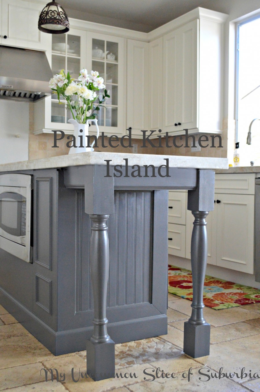Painted Kitchen Island