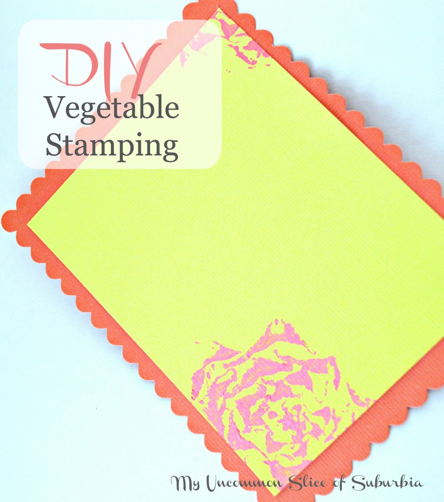 DIY Vegetable stamping