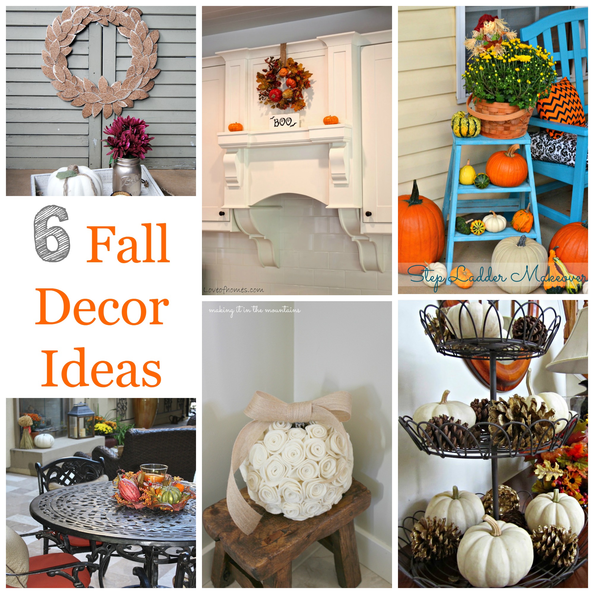6 Fall Decor Ideas
