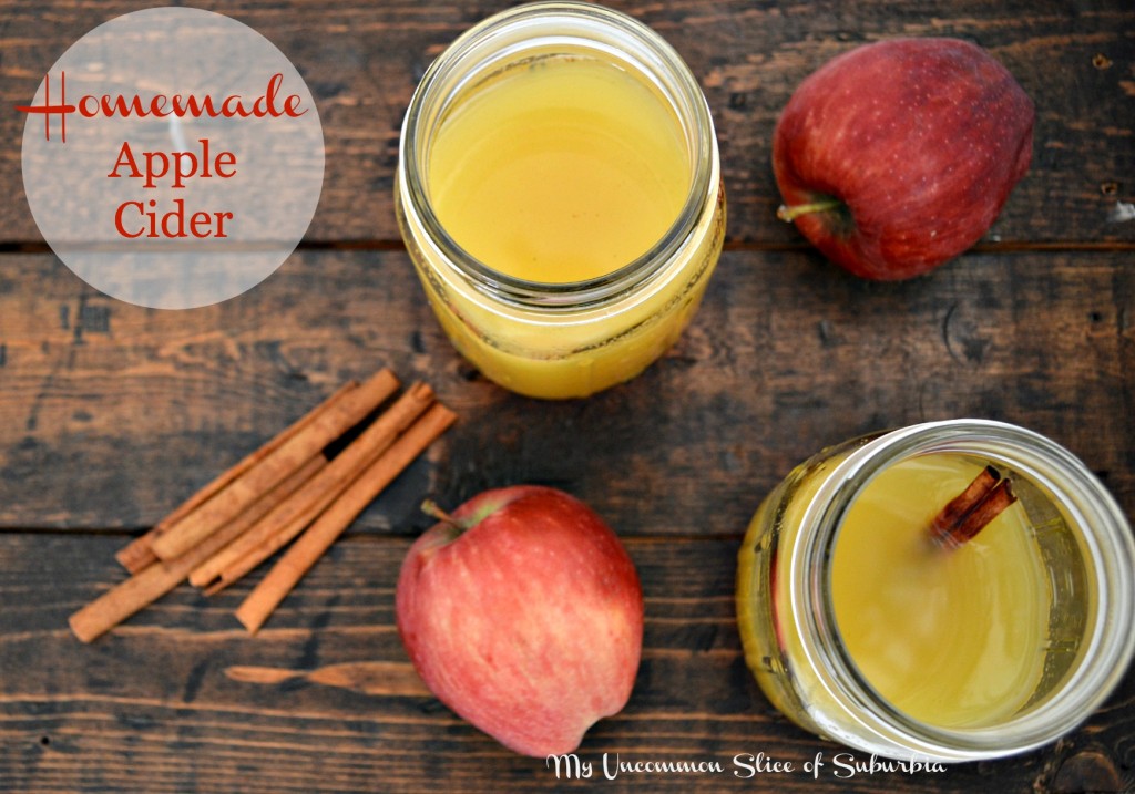 Homemade apple cider