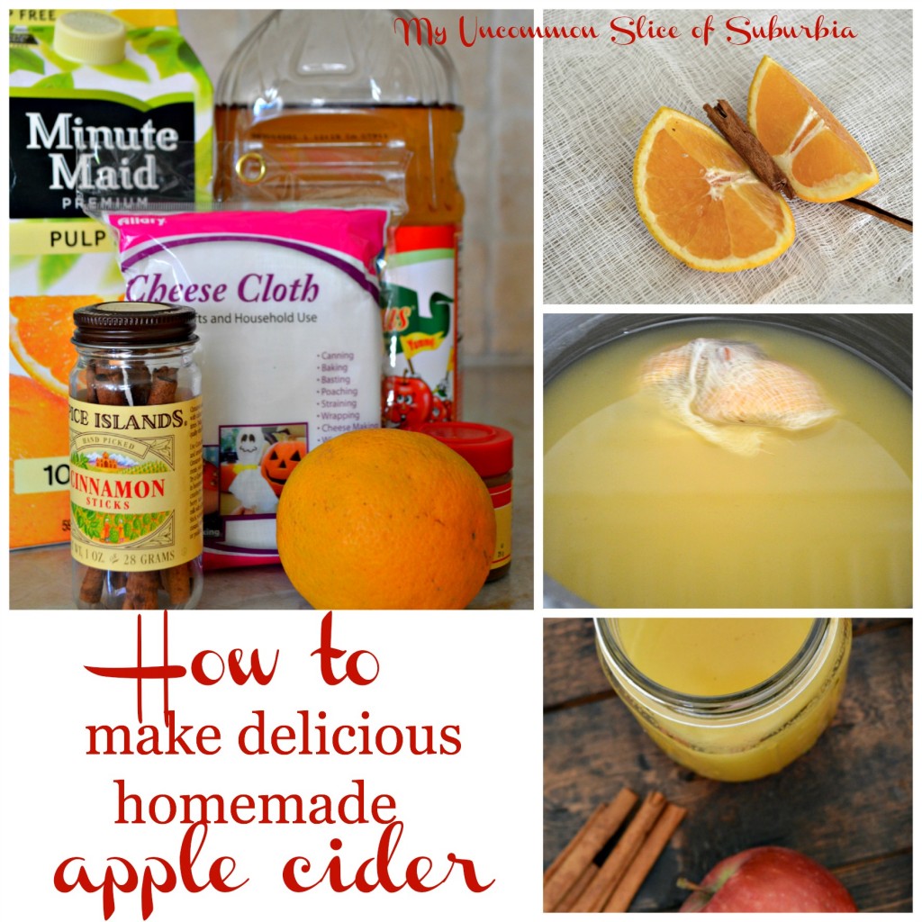 How to make delicious Homemade apple cider