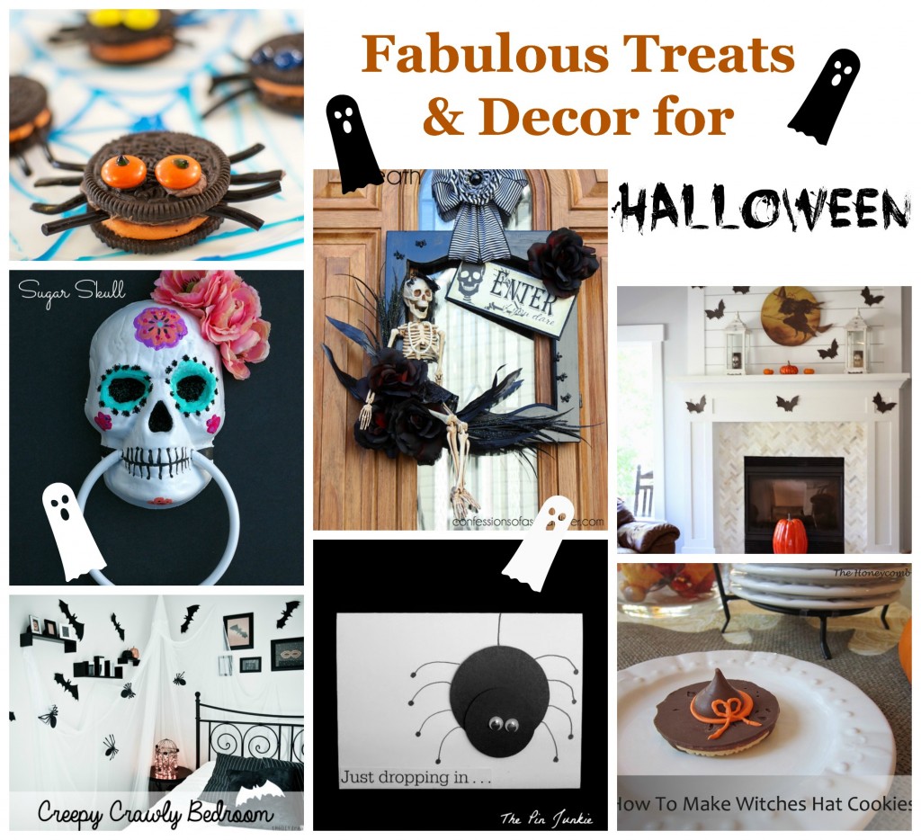 Treats and decor for Halloween