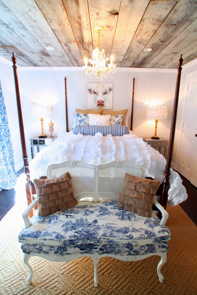 barn wood ceiling