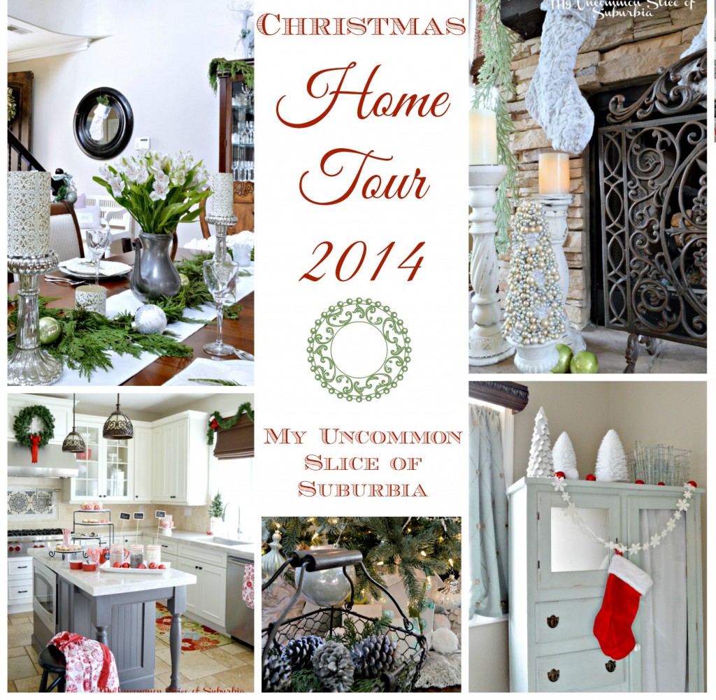 Christmas home tour 2014 My uncommon Slice of Suburbia