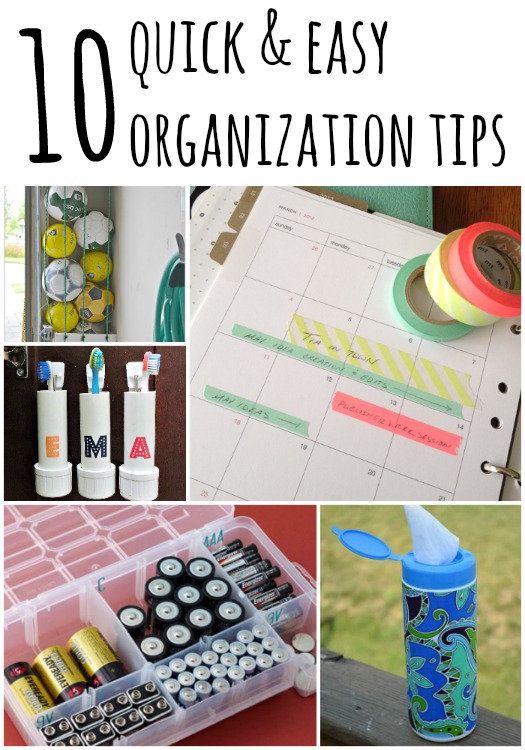 10-quick-easy-organization-tips