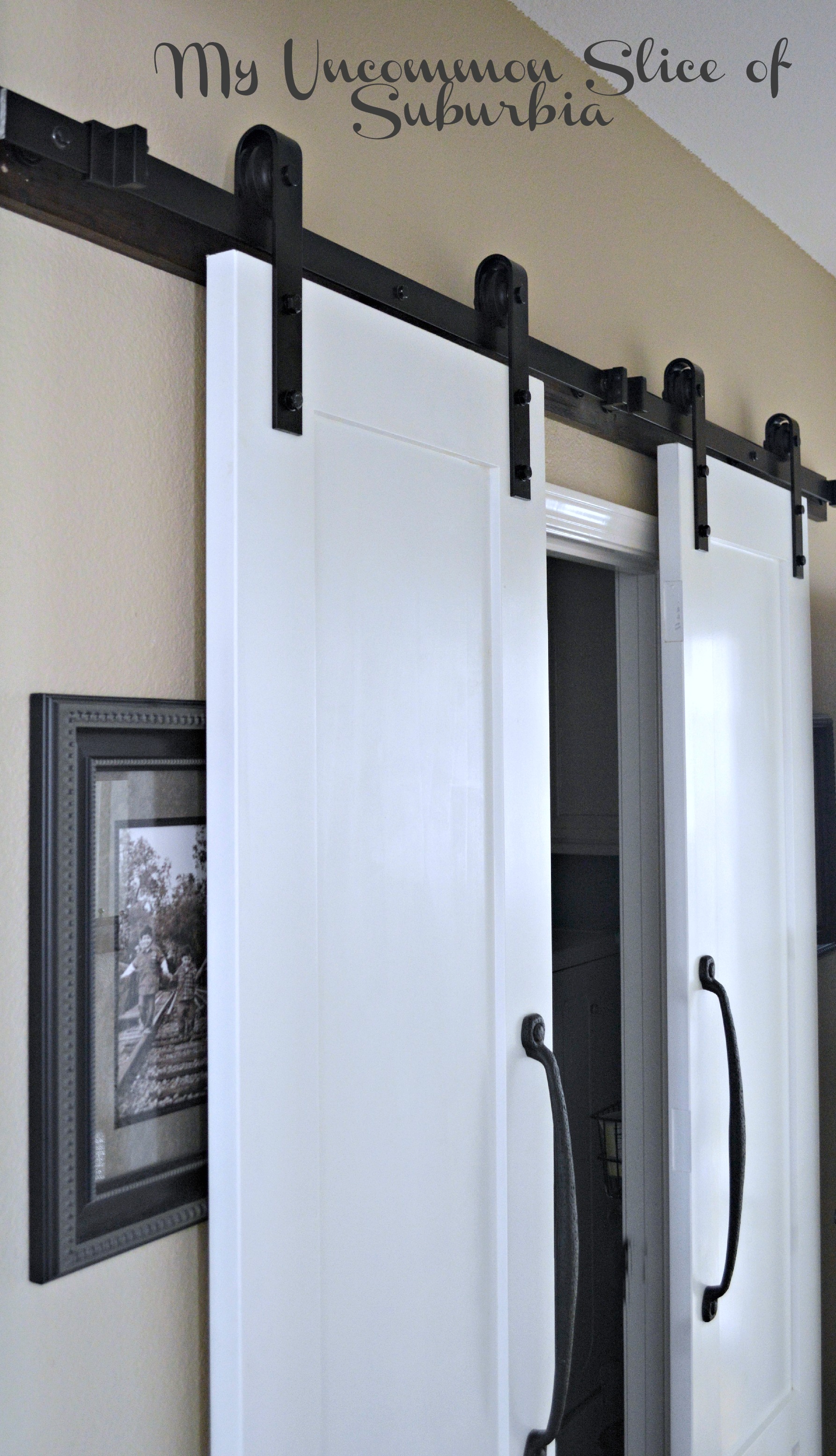 Barn Doors For The Laundry Room