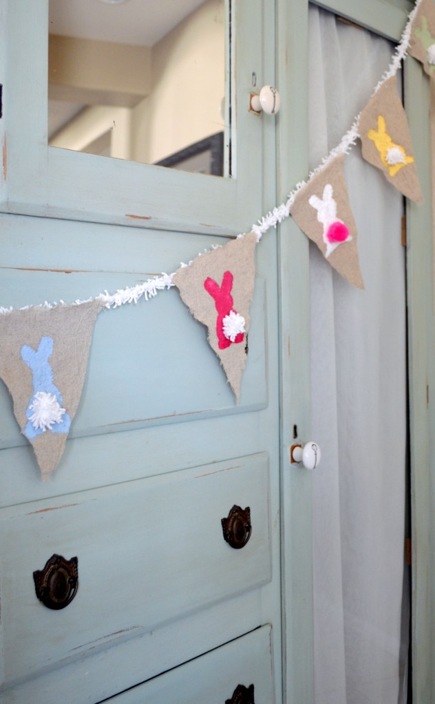 DIY Bunny Banner for Easter