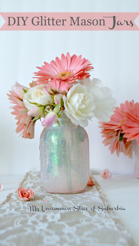 DIY Mason Glitter Jars