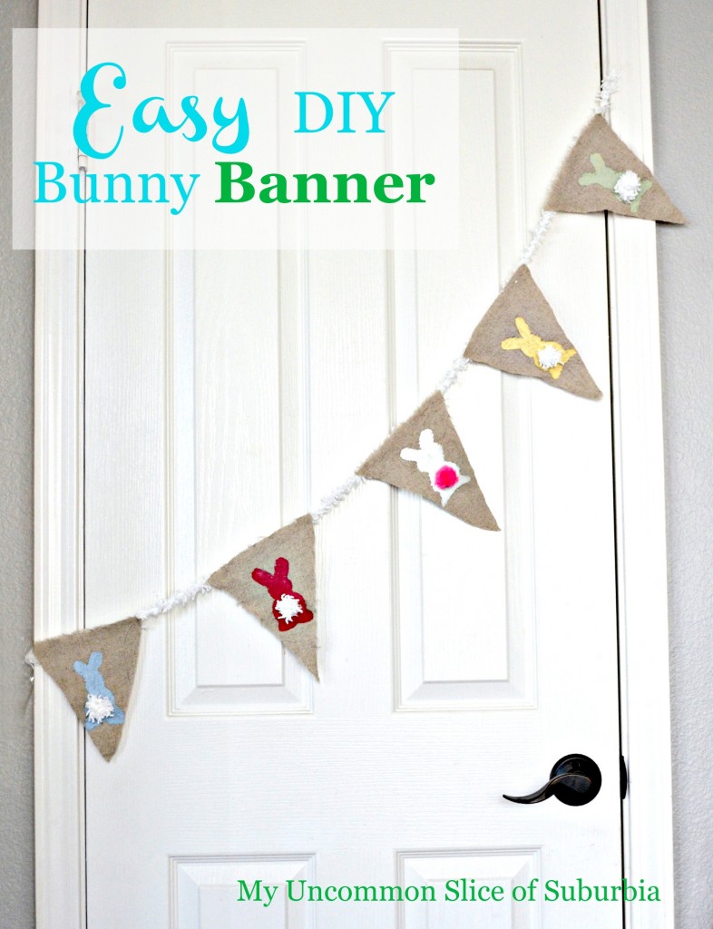 How to make a easy bunny banner