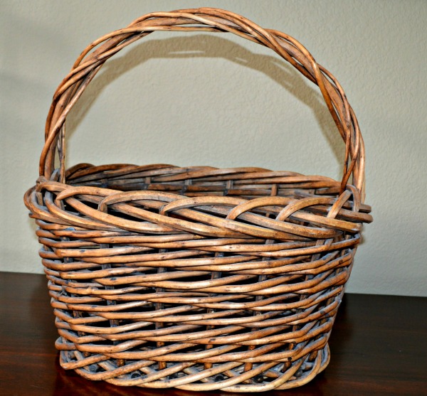 basket before makeover