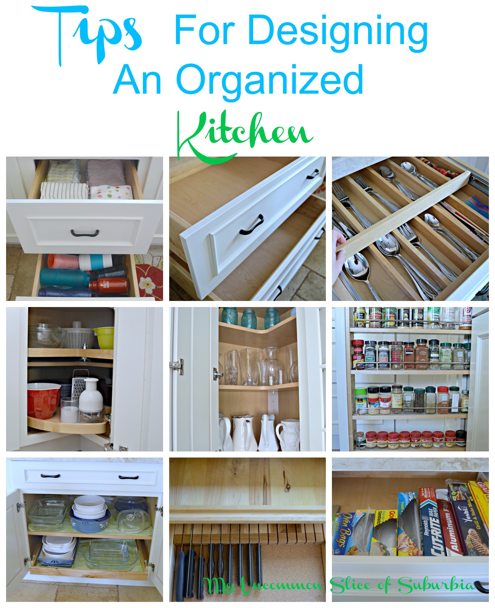 Tips For Designing An Organized Kitchen