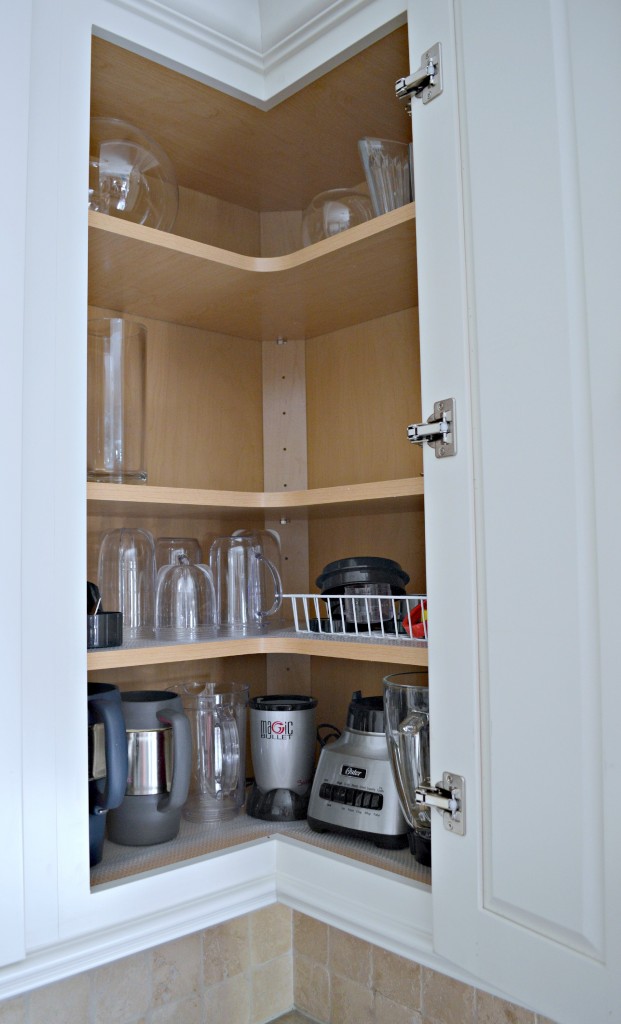 Upper Corner Cabinet for easy organization in the kitchen