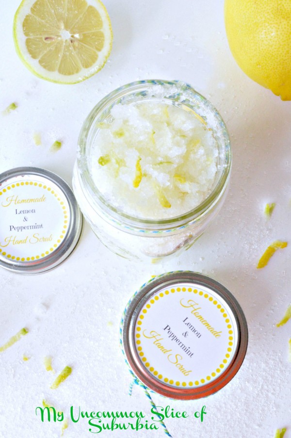 Gifts from your Kitchen - Homemade Lemon Hand Scrub - My Uncommon Slice of Surburbia