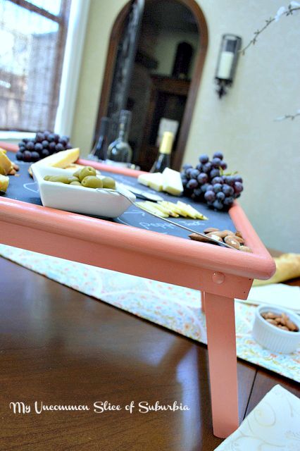 How to make a Cheeseboard Tray Made from a old TV Tray