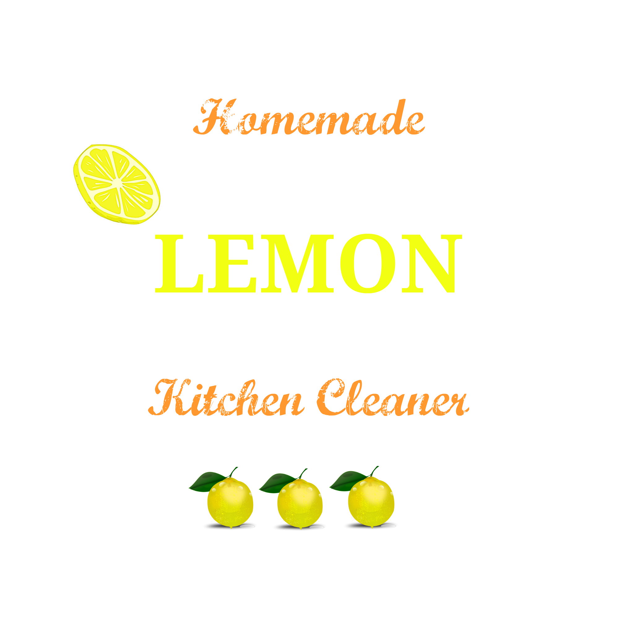 homemade lemon cleaner My Slice of Suburbia