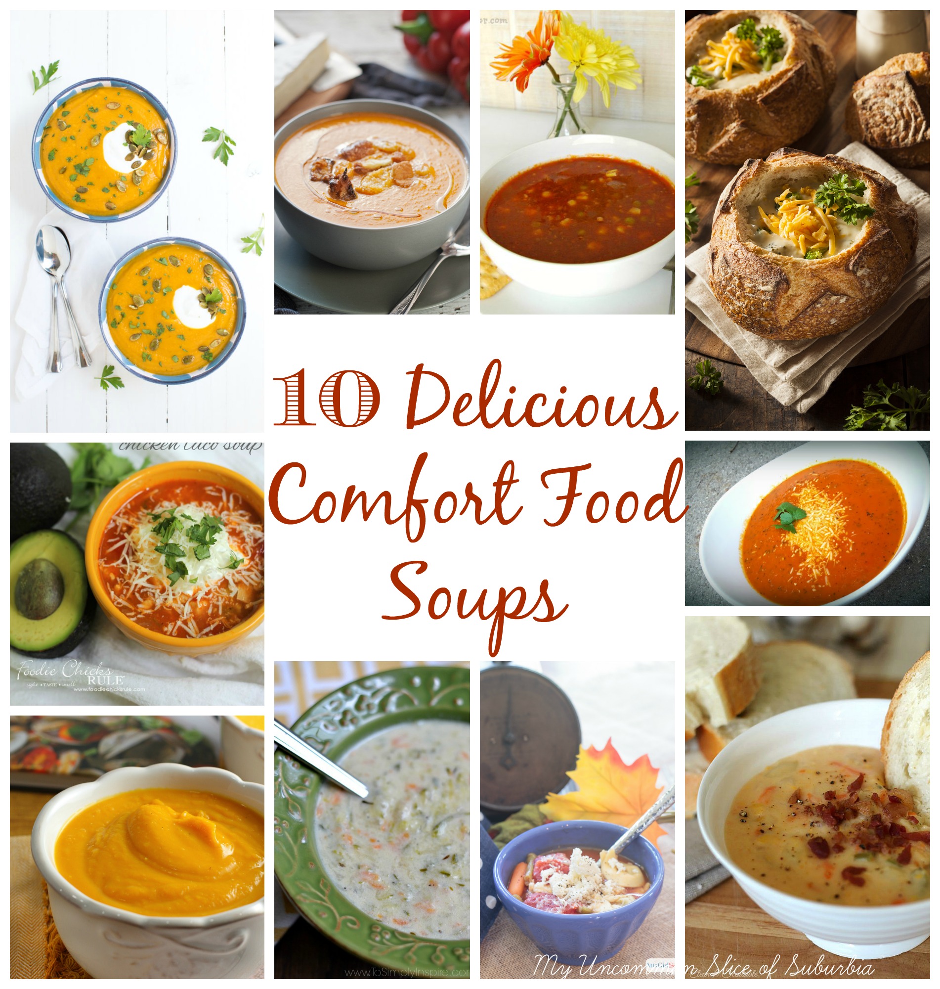 10 Delicious Comfort Food Soups