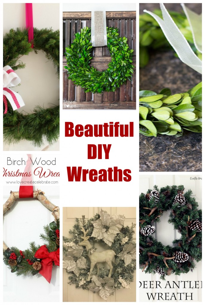 Beautiful DIY Christmas Wreaths