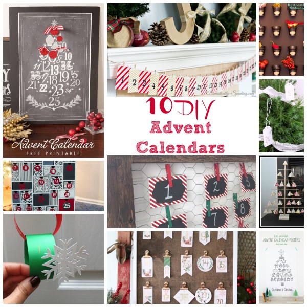 10 DIY Advent Calendars - My Uncommon Slice of Suburbia