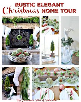 Christmas Home Tour Part 2 - My Uncommon Slice of Suburbia